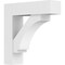 Ekena Millwork Standard Imperial Architectural Grade PVC Bracket With Block Ends, 5"W x 20"D x 20"H BKTP05X20X20IMP05 - alternate 1